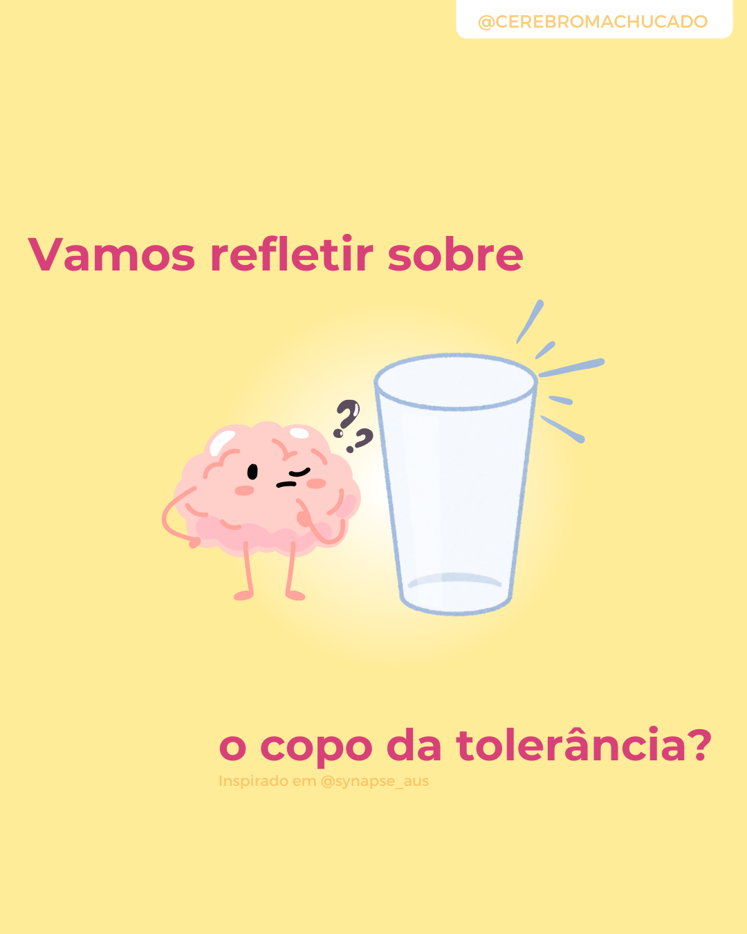 Copo de tolerância e LEA.