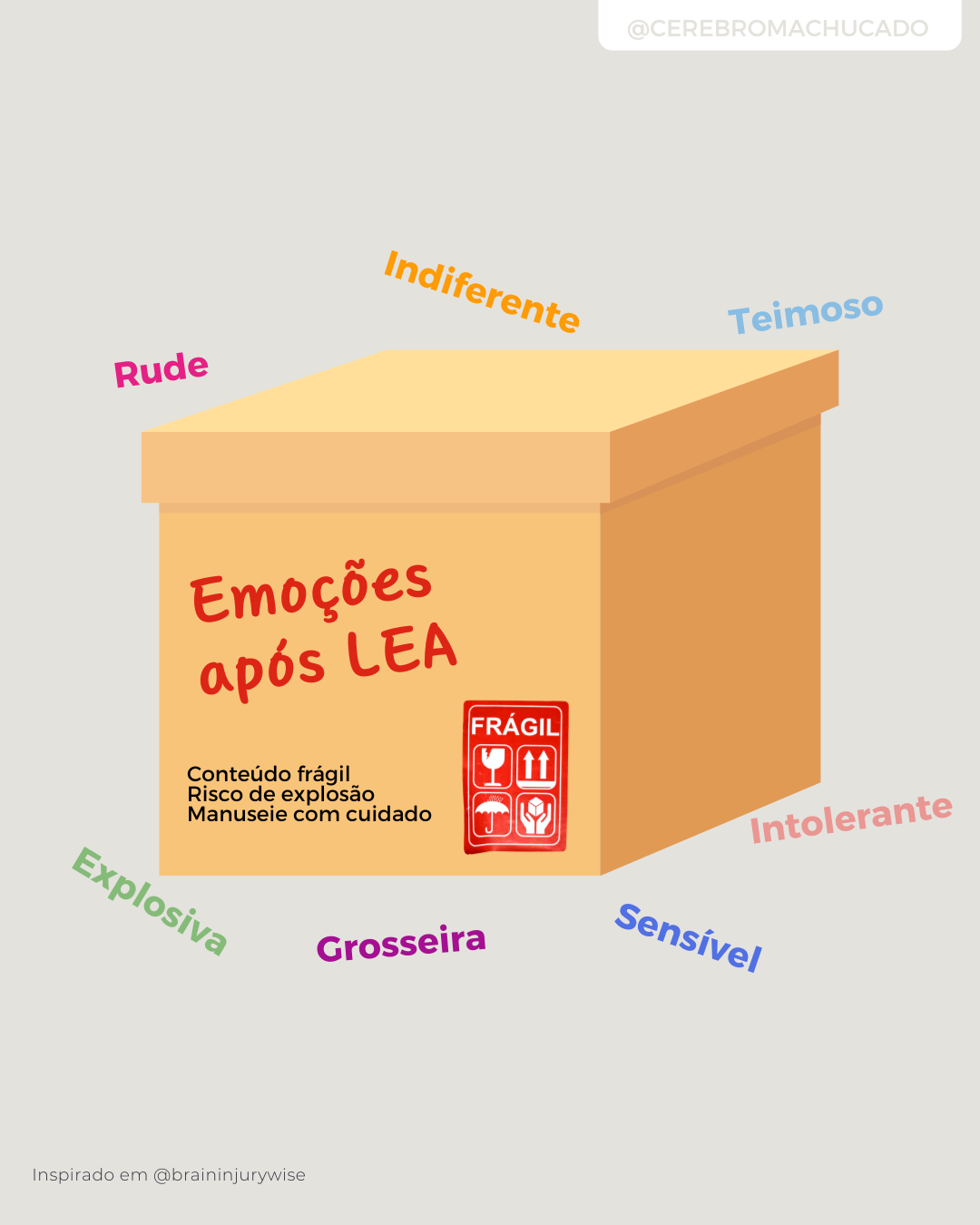 Emoções após a LEA.